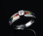 Zircon Rainbow Ring - SJB-DIAMOND ELITES