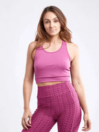 Racerback Training Crop Tank – Lightweight & Breathable for Workouts - SJB-DIAMOND ELITES