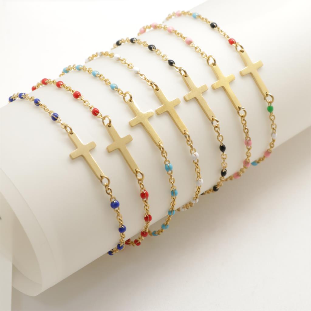 Link Cable Chain Stainless Steel Bracelets Pi-Mart
