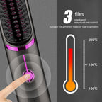 Wireless Straight Comb USB Charging Hairdressing Comb Rolls Pi-Mart