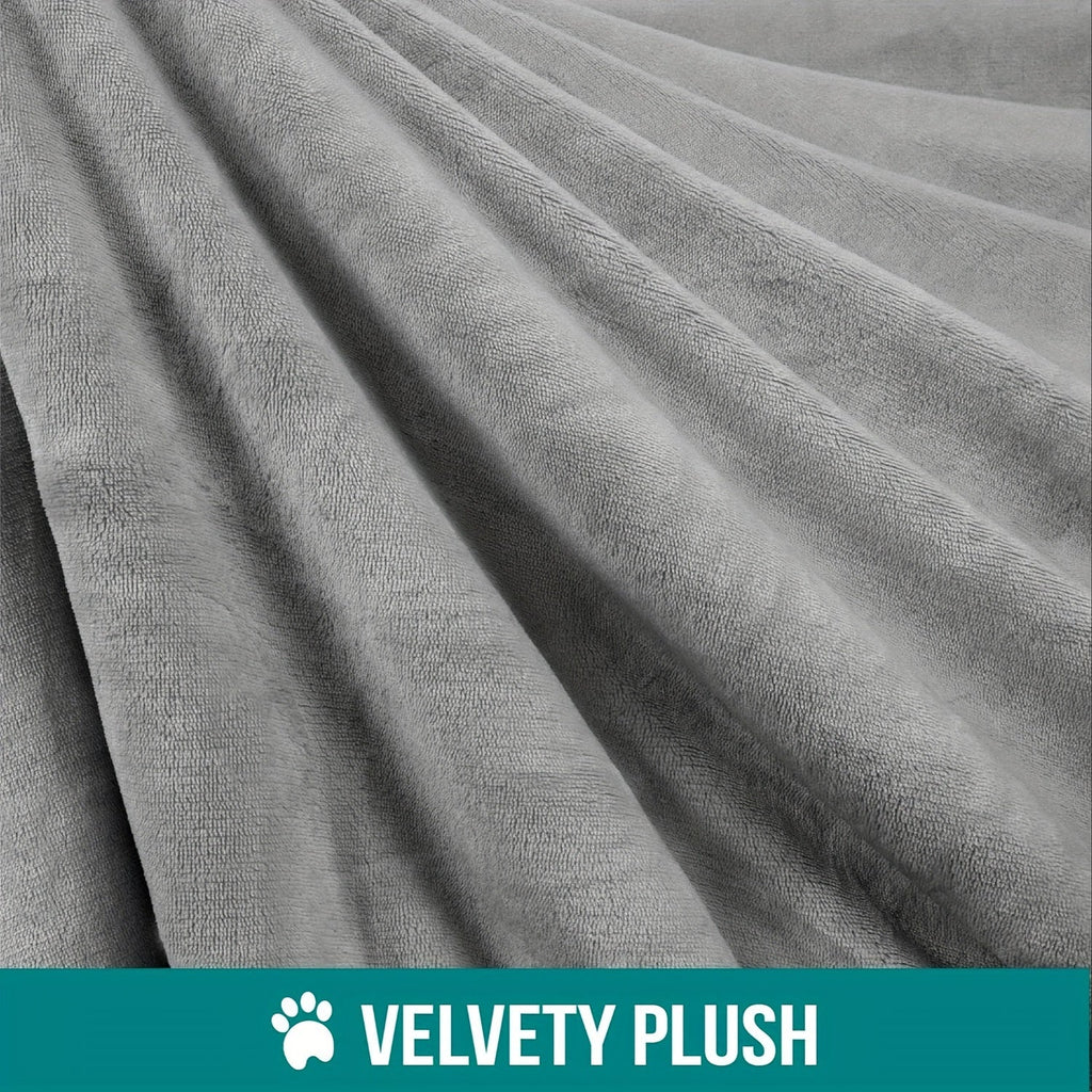 Ultimate Pet Pal Blanket - Soft, Stain-Resistant, Reversible Sherpa Fleece Furniture Protector with Machine Washable, Waterproof Polyester Fabric for Extra Small to Large Dogs and Cats - Easy Care, Durable, and Cozy Companion Lootquake LLC
