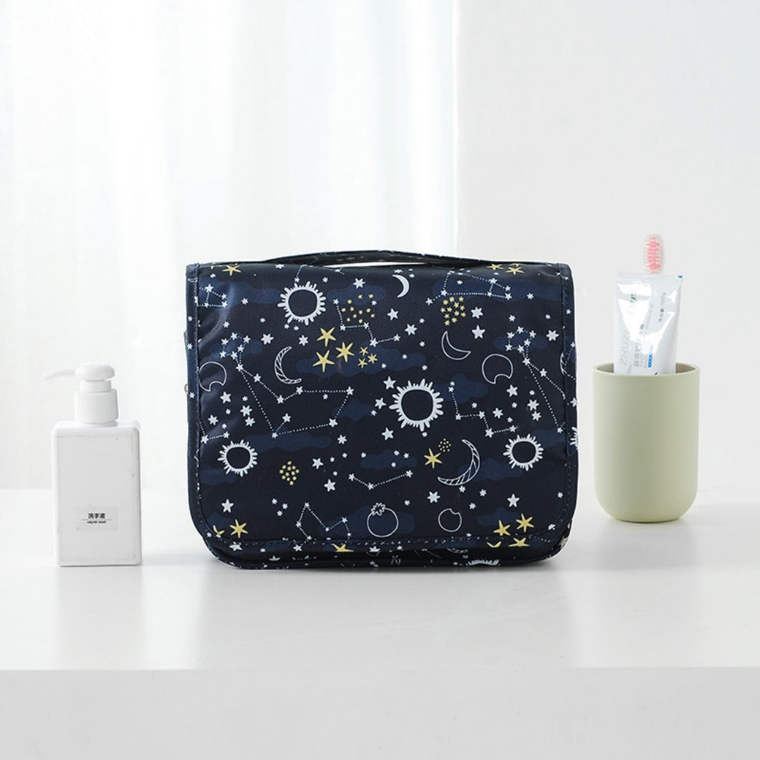 Visible Toiletry Bag Multifunctional Large Capacity Waterproof Cosmetic Bag, Business Travel Portable Dry and Wet Separation Bathroom Hook Wash Bag, Storage Bag - SJB-DIAMOND ELITES
