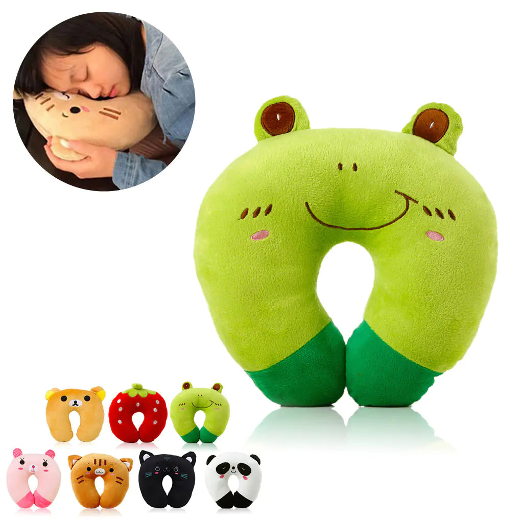 Creative Cartoon Cute Animal U-Shaped Pillow Pi-Mart