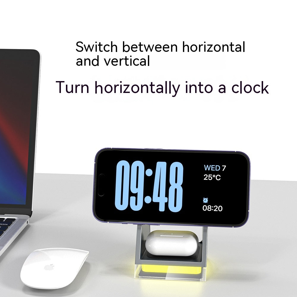 Touch Magnetic Three-in-one Wireless Charger Pi-Mart