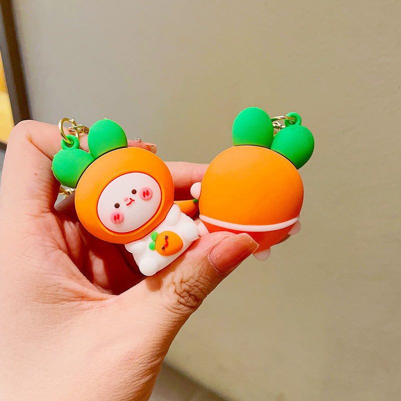 Keychain Car Pendant Doll Backpack Hanging Decoration Keychain Pi-Mart