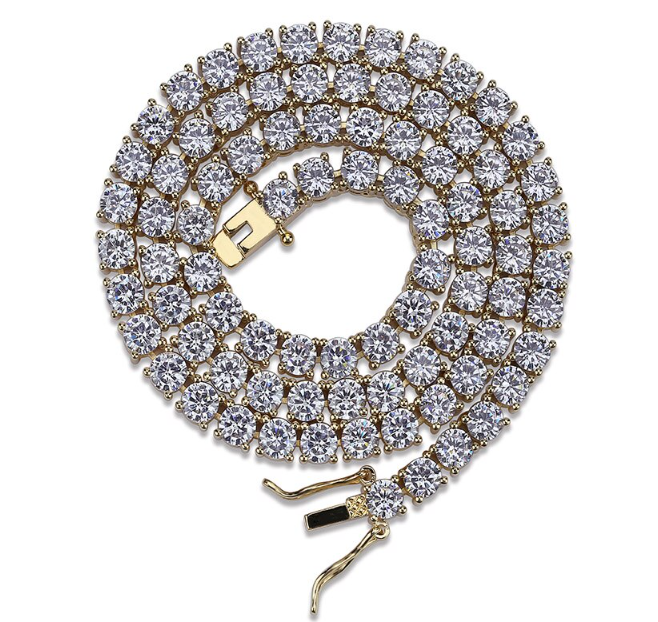 Iced Out Bling Necklace Pi-Mart