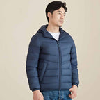 Men's Hooded Lightweight Short Down Jacket