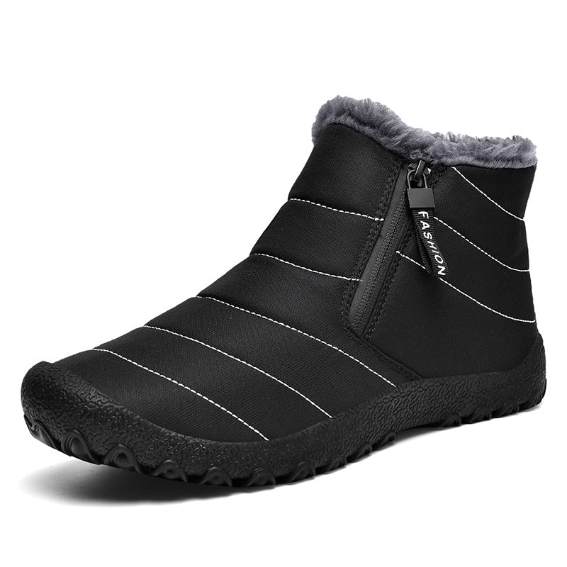 Men's Shoes Fleece-lined Thickened Non-slip Northeast Snow Boots Pi-Mart