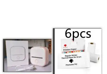 Portable Mini Printer for Students and Hobbyists, Bluetooth Thermal Label Printer - SJB-DIAMOND ELITES