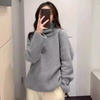 New High Neck Thick Sweater Women Pi-Mart
