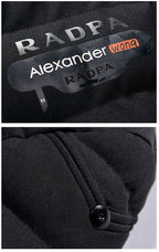 Thick Padded Jacket Stand Up Collar For Slim Fit And Warmth