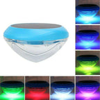 Solar LED RGB Light Outdoor Garden Pond Swimming Pool Floating Waterproof Lamps