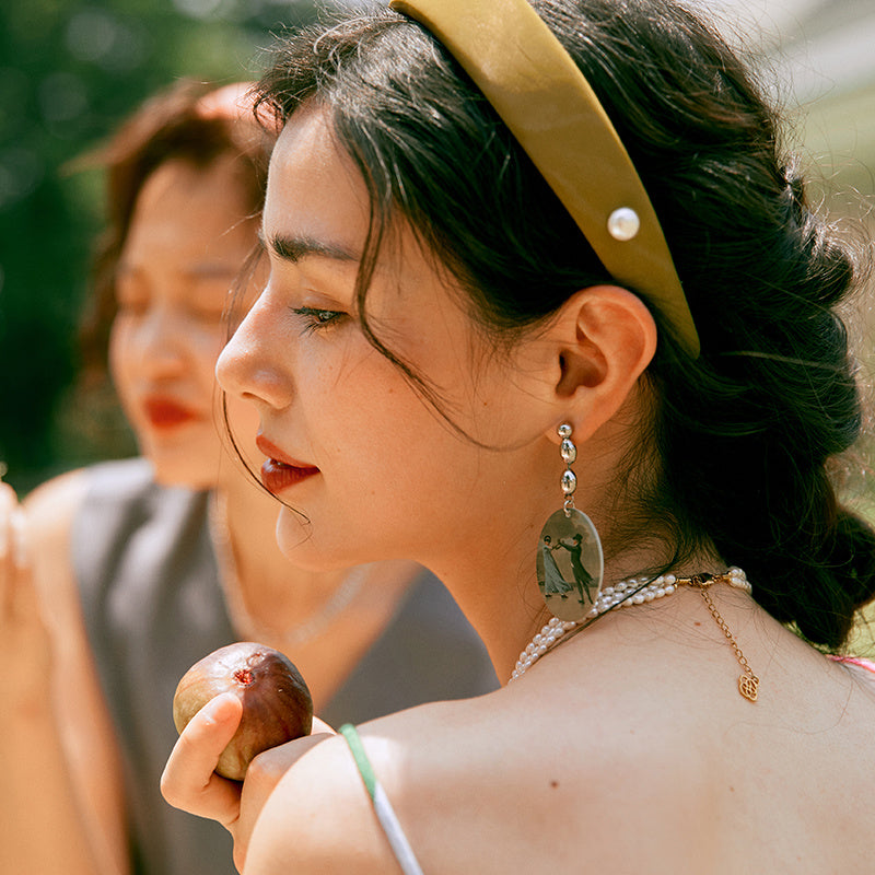 Women's New Trendy Light Luxury Atmosphere Earrings Pi-Mart