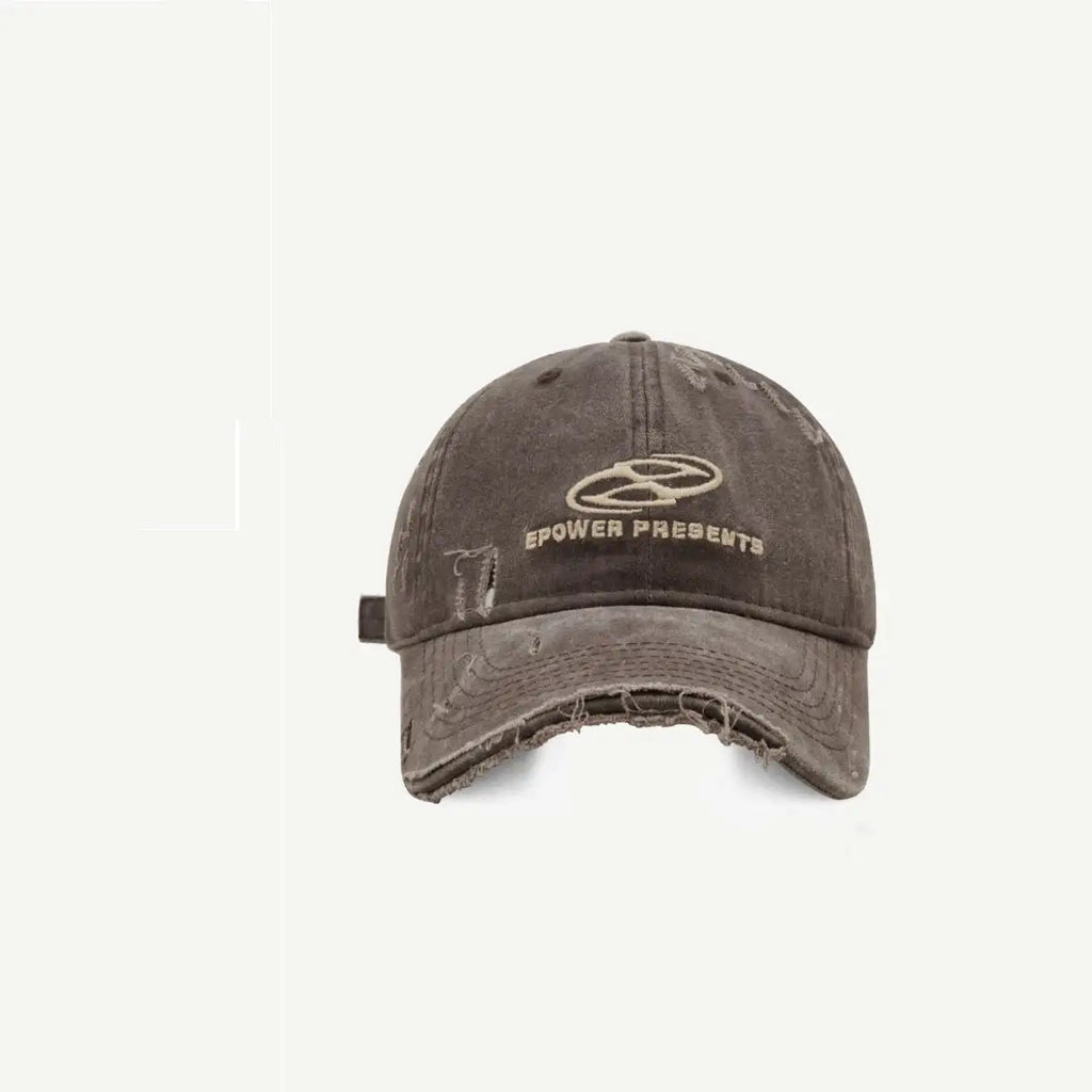 Street Make Old Ripped Denim Baseball Cap