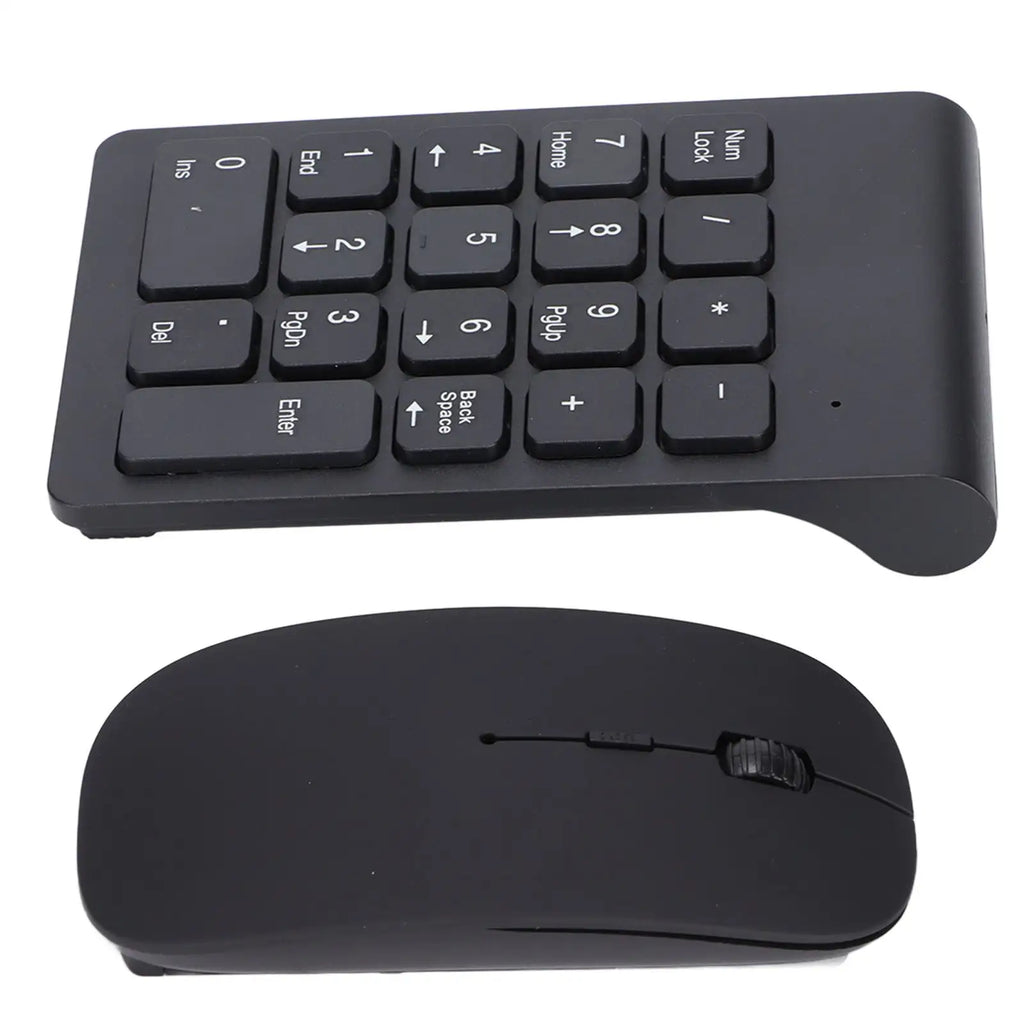 Number Pad Plug and Play 2.4GHz Wireless Technology 1200 DPI Sensitive Durable Number Pad Mouse Combo for Home Office - SJB-DIAMOND ELITES