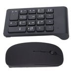 Number Pad Plug and Play 2.4GHz Wireless Technology 1200 DPI Sensitive Durable Number Pad Mouse Combo for Home Office - SJB-DIAMOND ELITES
