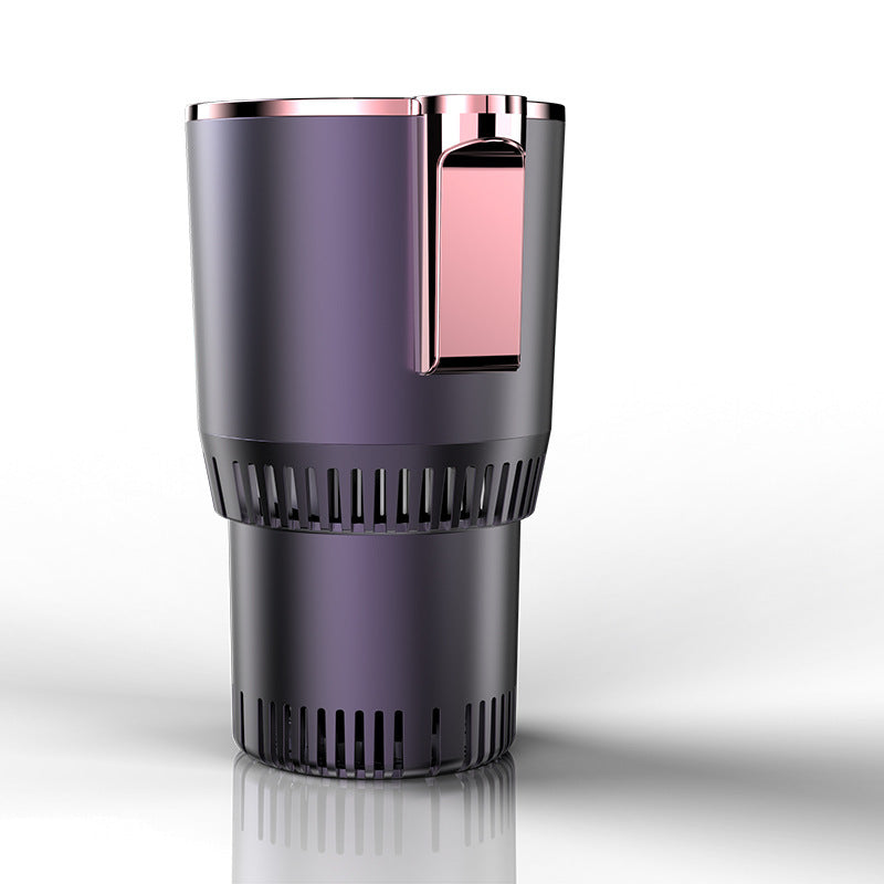 2 In1 Car Heating Cooling Cup 12V Smart Car Cup Holder Digital Temperature Display Drink Cup Warmer Cooler Mini Car Refrigerator Pi-Mart