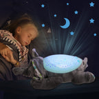 Baby Plush Music Doll Soothing Starry Sky Projection Toy Pi-Mart