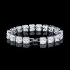 18K White Gold Tennis Bracelet Pi-Mart