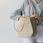 Woven hobo, summer bohemian hobo shoulder purse, magnetic buckle shoulder tote, summer beach straw bag - SJB-DIAMOND ELITES