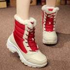 Snow Boots Plush Warm Ankle Boots For Women Winter Shoes Pi-Mart