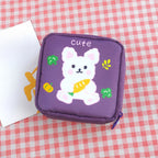 Period Bag for Women, Cute Sanitary Napkin Storage Bag, Portable Period Pouch, Sanitary Pads Bag,Tampons Holder for Purse - SJB-DIAMOND ELITES
