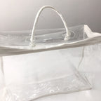 1pcs/2pcs 2-Pack Transparent PVC Travel Makeup Bag, Waterproof Cosmetic Pouch for Travel, Portable Quilt Blanket Storage Bag Lootquake LLC