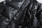 Men's Thick Leather Jacket Men's Trendy Brand