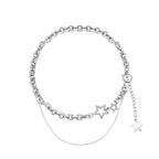 Star Charms Necklace - SJB-DIAMOND ELITES