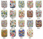 Washable Cloth Diapers Baby Waterproof Adjustable breathable Pi-Mart
