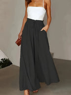 Ladies' Casual Wild Wide-leg Pants - SJB-DIAMOND ELITES