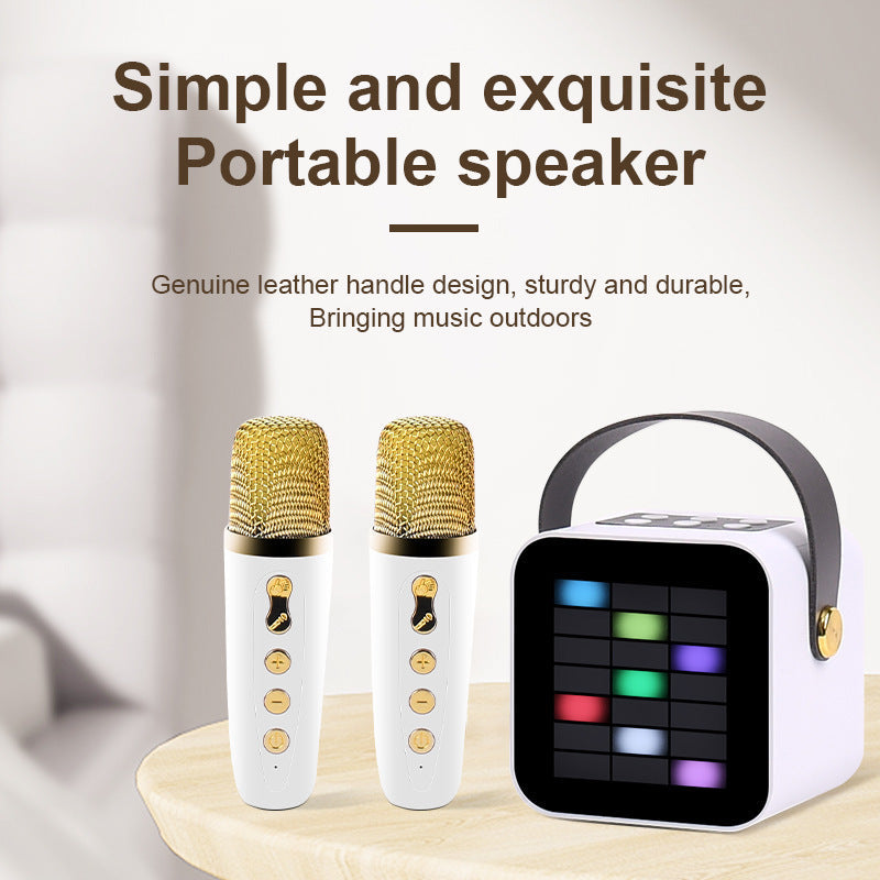 Bluetooth Speaker Portable Belt Microphone Split Pi-Mart