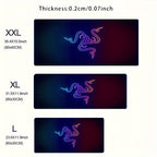 Razer Rubber Mouse Pad with Waterproof Design and High Elasticity for Desktop - Durable and Easy to Clean Gaming Mouse Mat Lootquake LLC
