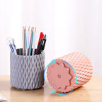 360 Rotating Large Capacity Makeup Brush Portable Storage Box
