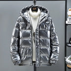 Men's Thick Cotton Reflective Fashion Jacket Pi-Mart