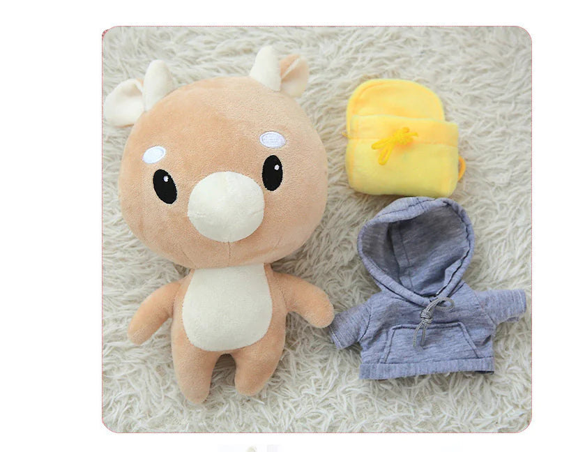 Jin Secretary Plush Cow Doll - Stuffed Toy Figure Pi-Mart