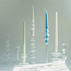 4pc Unscented 12" Candles Colored Long Stick Candle Smokeless Home Wedding Centerpiece Birthday Candle Tall Taper Candles Dripless Unscented Dinner Candle Paraffin Wax Candles Stevvex