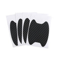 4pcs Universal Carbon Fiber Auto Car Door Handle Stickers Car Handle Protection Premium Car Door Cup Scratch Protector TPU Carbon Fiber Like 3D Stickers Universal Auto Door Cup Scratch Protection Cover Car Handle Anti Scratch Stickers Car Accessories Stevvex