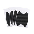 4Pcs/Set Car Door Sticker Carbon Fiber Scratches Resistant Cover Auto Handle Protection Film Exterior Styling Accessories New Car Door Handle Cup Scratch Protector Scratches Protective Films Clear Side Sticker Scratches Car Door Protector Films Stevvex
