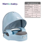 Baby Swimming Float With Sunshade For Infant Non-Inflatable Pool Pi-Mart