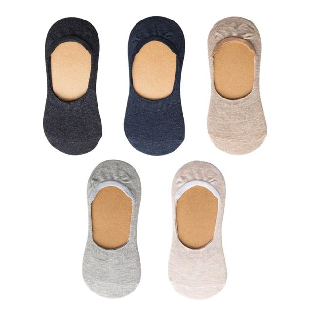 5 Pairs 3D Cartoon Harajuku Cat Cute Heart Invisible Cotton Socks Casual Boat Socks Funny Girl Ankle Sock Set for Women Stevvex