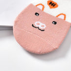 5 Pairs Cute Animal Spring Women Cotton Boat Socks Set Korean Style Funny Cat Dog Panda Low Cut Ankle Short Socks