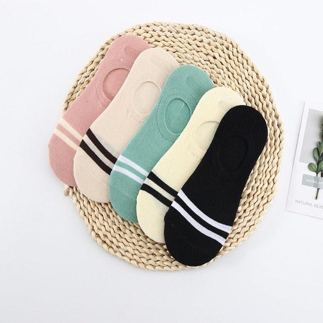 5 Pairs/Lot Cute Harajuku Animal Women Socks Set Funny Spring Cat Dog Rabbit Panda Low Cut Short Sock Happy Stevvex