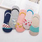 5 Pairs/Lot Cute Harajuku Animal Women Socks Set Funny Spring Cat Dog Rabbit Panda Low Cut Short Sock Happy Stevvex