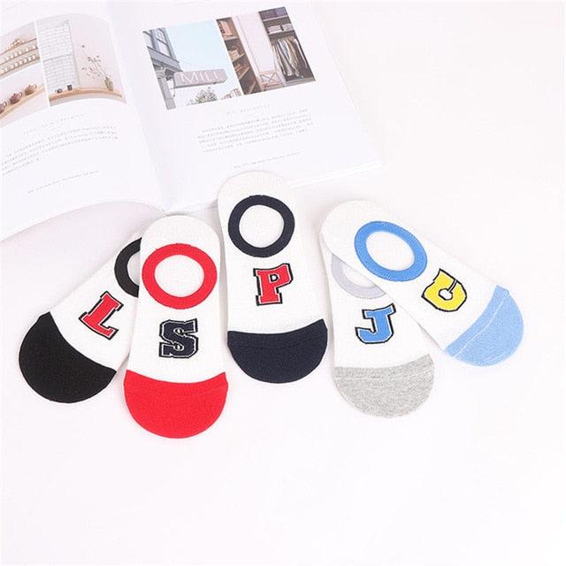 5 Pairs/Lot Cute Harajuku Animal Women Socks Set Funny Spring Cat Dog Rabbit Panda Low Cut Short Sock Happy Stevvex