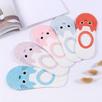 5 Pairs/Lot Cute Harajuku Animal Women Socks Set Funny Spring Cat Dog Rabbit Panda Low Cut Short Sock Happy Stevvex