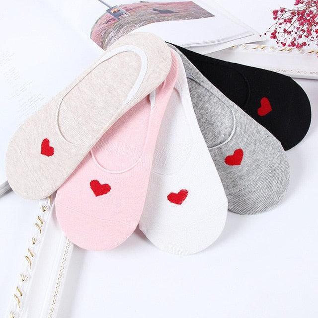 5 Pairs/Lot Cute Harajuku Animal Women Socks Set Funny Spring Cat Dog Rabbit Panda Low Cut Short Sock Happy Stevvex