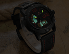 Men's Multifunction Digital Analog Waterproof Watch With Alarm And Automatic Time Zones Unique Design Excellent Gift - SJB-DIAMOND ELITES