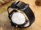 Men's Multifunction Digital Analog Waterproof Watch With Alarm And Automatic Time Zones Unique Design Excellent Gift - SJB-DIAMOND ELITES