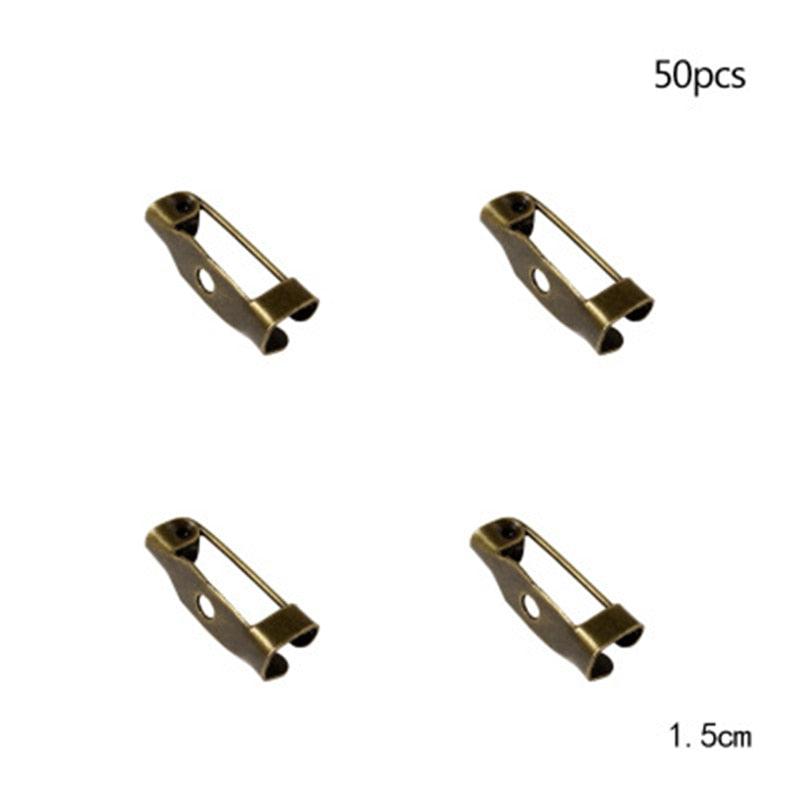50 Pcs/Lot 15 20 25 30 35 mm 40mm Brooch Clip Base Pin Safety Pin Brooch Set Blank Base For Jewelry Making Supplies Bar Pins Brooch Pin Backs Safety Clasp Gold and Silver Safety Pins Stevvex